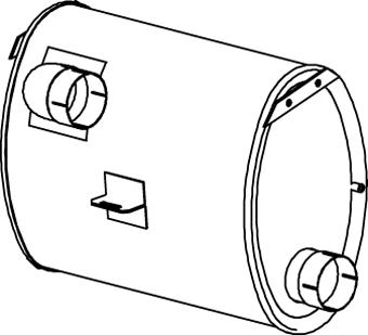 Глушники AX 1.72020 для FIAT Series 300 S313UL, S315H, S315UL, S315NF
