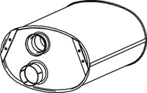 Глушники AX 1.72021 для FIAT Series 300 S313UL, S315H, S315UL, S315NF
