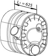 Глушники DI 80390 для VOLVO FM FM 440