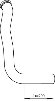 Труби DI 81220 для VOLVO B 10 B10