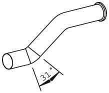 Труби DI 81292 для VOLVO FL 6 FL 618