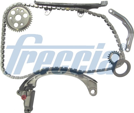 Комплект привідного ланцюга TOYOTA YARIS (_P1_) 1.0 (SCP10_, SCP10R) 1999.04 - 2005.09 FRECCIA (TK08-1005) Freccia фото 2