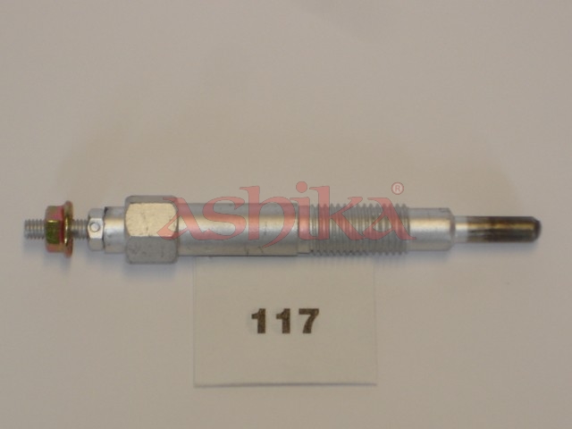 Свічка розжарювання NISSAN ALMERA I (N15) 2.0 D 1995 ASHIKA (01-01-117) ASHIKA фото 2