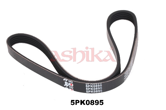 Ремінь поліклиновий SUZUKI SPLASH (EX) 1.2 (A5B 412)/2008.01 - ASHIKA (112-5PK895) ASHIKA фото 2