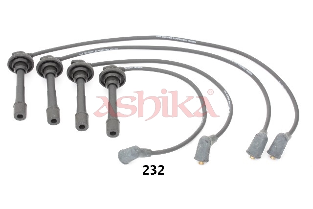 Комплект кабелів високовольтних TOYOTA CARINA V ЛІФТБЕК (_T17_) 1.6 1987.12-1992.06 ASHIKA (132-02-232) ASHIKA фото 2