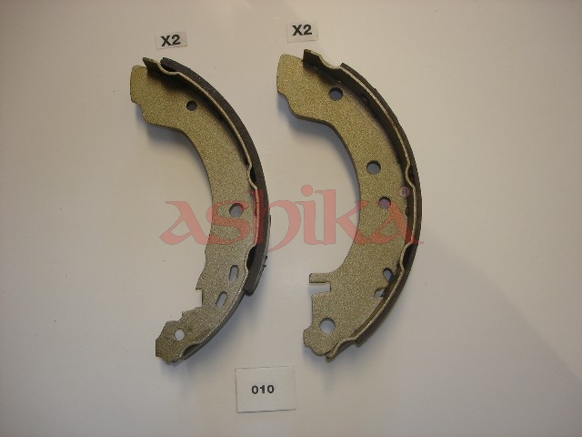 Колодки гальмівні барабанні (комплект 4 шт) NISSAN PRIMERA (P10) 1.6 1990.06-1996.06 ASHIKA (55-00-010) ASHIKA фото 2