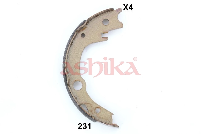 Колодки гальмівні барабанні (комплект 4 шт) TOYOTA COROLLA ЛІФТБЕК (_E12_) 1.6 2000.08-2008.12 ASHIKA (55-02-231) ASHIKA фото 2
