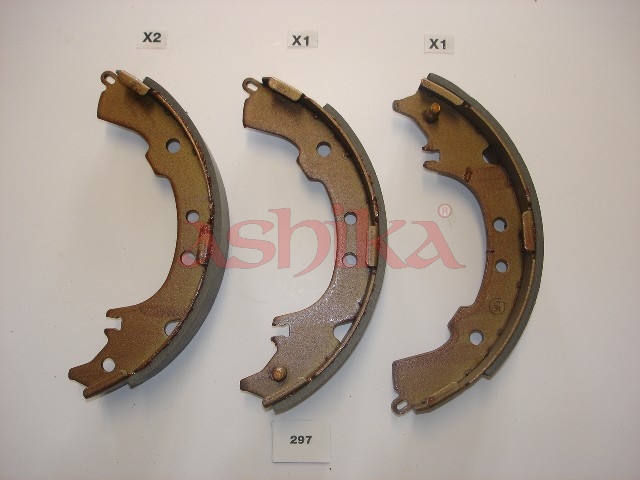 Колодки гальмівні барабанні (комплект 4 шт) DAIHATSU TERIOS (J2_) 1.5 2005.11- ASHIKA (55-02-297) ASHIKA фото 2
