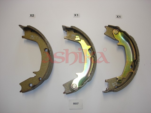 Колодки гальмівні барабанні (комплект 4 шт) HYUNDAI TUCSON (JM) 2.0 2004.06- ASHIKA (55-H0-007) ASHIKA фото 2