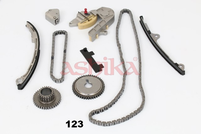 Комплект привідного ланцюга NISSAN X-TRAIL I (T30) 2.0 4X4 2001.07 - 2013.01 ASHIKA (KCK123) ASHIKA фото 2