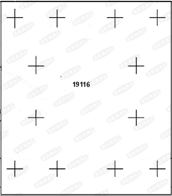 Гальмівні накладки FE 1911621700016426 для IVECO EuroTrakker MP 380 E 38 H Cursor