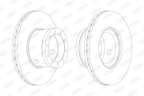 Гальмівні диски FE BCR101A для AVIA D-Line D 120