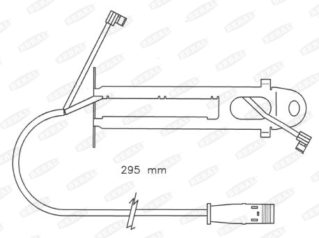Датчики гальма FE UAI150 для MAN L 2000 10.223 LLS