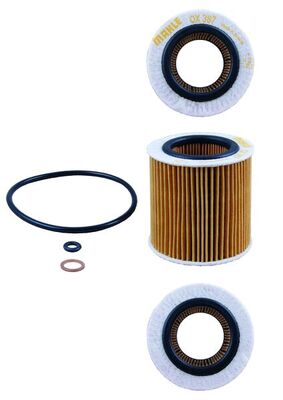 Фільтр масляний BMW X5 (E70) XDRIVE 35 I 2006.02 - 2013.07 MAHLE (OX387D) Mahle фото 2