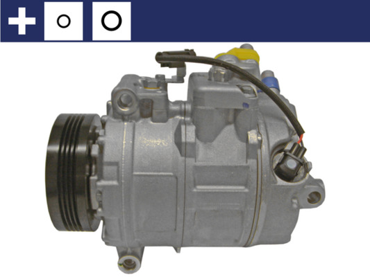 Компресор кондиціонера BMW 5 (E60) 530 D 2001.12 - 2010.03 MAHLE (ACP 100 000S) Mahle фото 2
