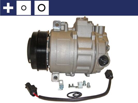 Компресор кондиціонера MERCEDES-BENZ VITO / MIXTO ФУРГОН (W639) 2.2 2003.09 - 115 CDI (6 MAHLE (ACP 23 000S) Mahle фото 2