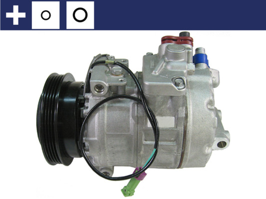 Компресор кондиціонера SKODA SUPERB I (3U4) 1.8 T 2001.12 - 2008.03 MAHLE (ACP 55 000S) Mahle фото 2