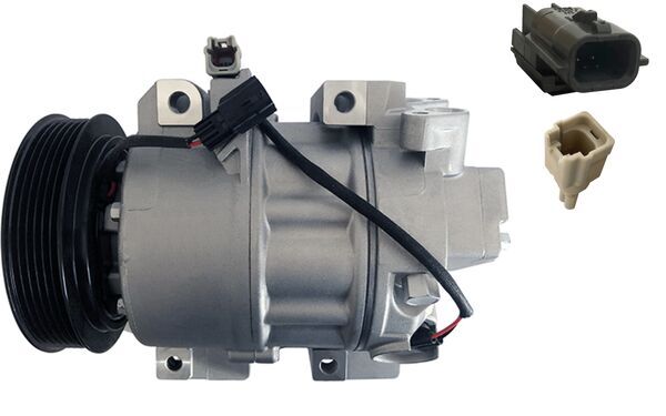 Компресор кондиціонера NISSAN X-TRAIL (T31) (07-) 2.5 I 16V MAHLE (ACP 921 000S) Mahle фото 2