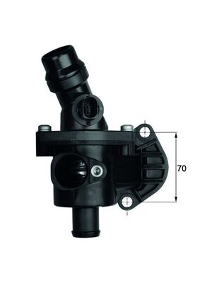 Термостат VW GOLF / TOURAN 2.0 FSI 1T_ 110 (150) 10/03 - 11/05 AXW,BLX,BLY, MAHLE (TM6109) Mahle фото 2
