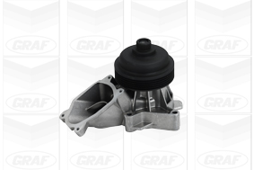 Помпа води BMW 3/5/7/X5 330d/xd/525d/530d/730d/3.0d 98-05/Opel Omega B 2.5TDI (R/B) (6 лоп.) (5 кан) GRAF фото 10