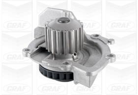 Помпа води Citroen C4/C5/C8/Jumpy/Fiat Scudo/Peugeot 308/407/Ford Focus 2.0HDI 06- (18z)(B/B)(24лоп) GRAF фото 7