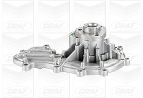 Помпа води Audi A4-A8/Q7/VW Touareg 3.0TDI/Porsche Cayenne/Macan/Panamera 3.0/S/D 10- (R/B) (7 лоп) GRAF фото 11