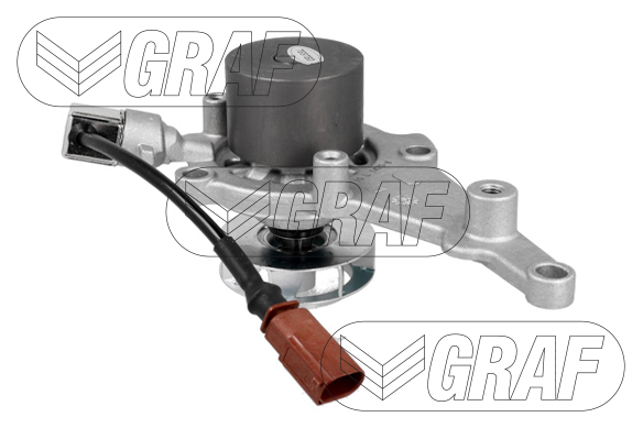 Помпа води Audi A3/A4/A6/Q2/Q3/Skoda Octavia/VW Passat 2.0D 18- (R/B) (7 лоп) (not switch) GRAF фото 11
