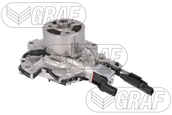 Помпа води Land Rover Defender/Discovery/Range Rover 2.0D 14- (6 лоп.)(switchable+датчик) GRAF фото 9