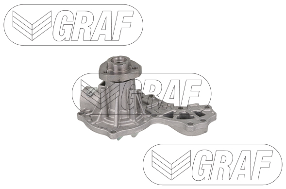 Помпа води Audi/Seat/VW 1.3/1.4/1.6/D/TD/1.7/D/1.8/GT/GTE/1.9/D/TD/TDI/SDI/2.0/E 75-04 (B/B)(6 лоп) GRAF фото 11