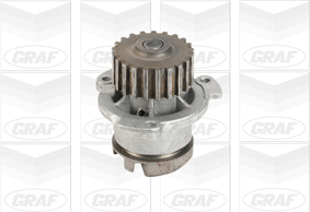Помпа води Lada 2110-2111 1.5/1.5 16V/1.6 97-12 /Lada 2108-2115 1.1/1.3/1.5 91-13 (21z) (B/B)(6 лоп) GRAF фото 12