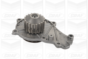 Помпа води Citroen Berlingo/C3-C5/Fiat Scudo/Ford Transit/Focus 1.5-1.6TDCI/HDI 04- (19z)(B/B)(20лп) GRAF фото 11