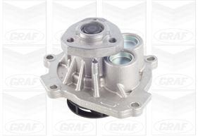Помпа води Opel Astra/Vectra/Zafira/Insignia/Corsa 1.6/1.8 02-/Chevrolet Aveo 1.4/1.6 08-(B/B)(7лоп) GRAF фото 11