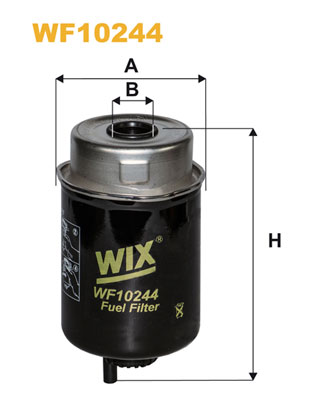 Паливні фільтри WX WF10244 для DEUTZ-FAHR Series 5 5090R