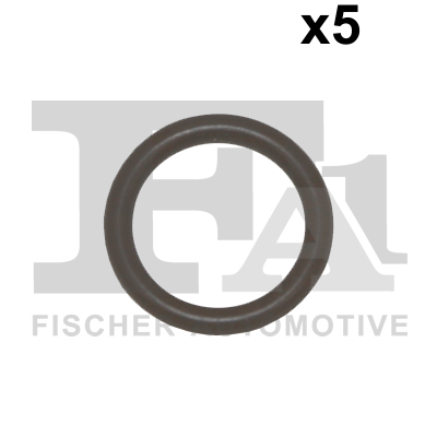 Кільце гумове SET (5PCS) HNBR 15,50 X 20,80 X 2,65 RED FISCHER (076.336.005) Fischer фото 2