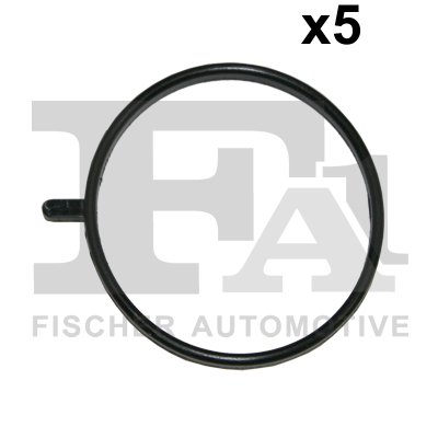 Кільце гумове SET (5PCS) MASTER III MOVANO 2.3 DCI NBR 43,60 X 52,20 X 4,30 FISCHER (076.345.005) Fischer фото 2