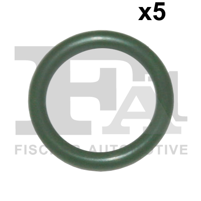 Кільце гумове SET (5PCS) FPM 15,00 X 20,00 X 2,50 GREEN FISCHER (076.347.005) Fischer фото 2