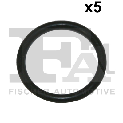 Кільце гумове SET (5PCS) NBR 15,40 X 19,00 X 1,80 BLACK FISCHER (076.387.005) Fischer фото 2