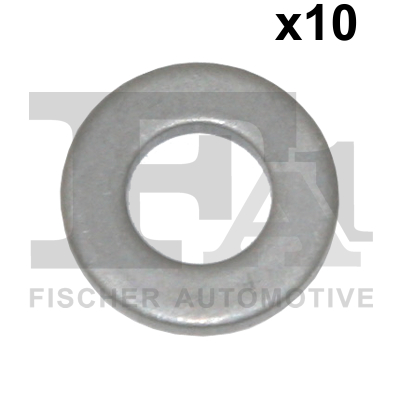 Термошайба SET (10PCS) ТЕРМІЧНА FEA 7,10 X 13,70 X 1,60 FISCHER (107.286.010) Fischer фото 2