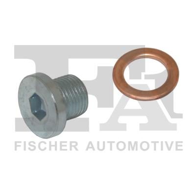 Пробка піддону автомобіля PSA/FORD/VOLVO 2.0D/2.2D M14X1.25 L=12 01- С ШАЙБОЙ FISCHER (257.819.011) Fischer фото 2