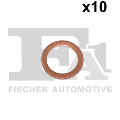 Шайба мідна SET (10PCS) CU 12,00 X 17,00 X 1,50/CU 12X17X1.50 FISCHER (397.980.010) Fischer фото 2