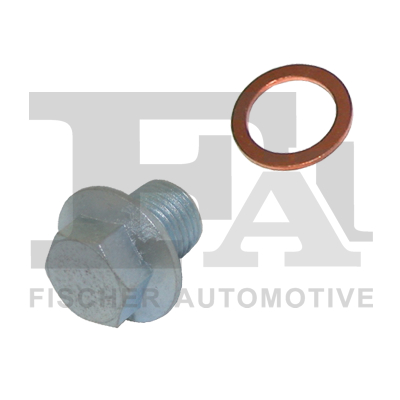 Пробка піддону автомобіля NISSAN, DAIHATSU, TOYOTA M12X1.25X12.5 FISCHER (452.810.011) Fischer фото 2