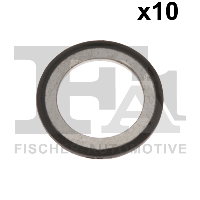 Шайба алюмінієва SET (10PCS) BS12,00 X 18,00 X 1,00 FISCHER (512.080.010) Fischer фото 2