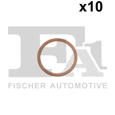 Шайба мідна SET (10PCS) CU 26,00 X 32,00 X 2,00 FISCHER (866.760.010) Fischer фото 2