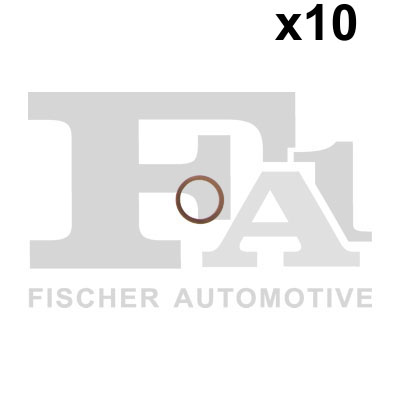 Шайба мідна SET (10PCS) CU 12,00 X 15,50 X 1,50 FISCHER (875.760.010) Fischer фото 2
