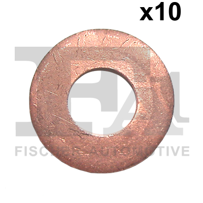 Шайба мідна SET (10PCS) CU 7,00 X 16,00 X 1,50 FISCHER (919.334.010) Fischer фото 2