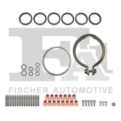 Комплект прокладок з різних матеріалів BMW 3 (E90) 335 I XDRIVE 3.0 2008.09 - 2011.10 FISCHER (KT100260) Fischer фото 2