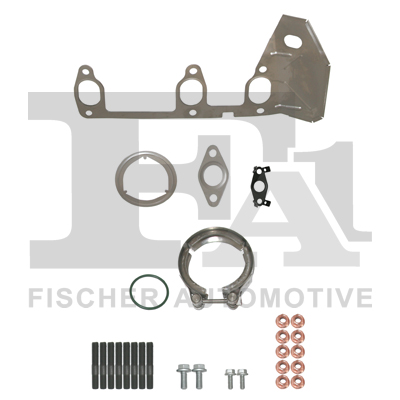 Комплект прокладок з різних матеріалів VW POLO IV (9N_, 9A_) 1.4 TDI 1.4 2005.04 - 2009.11 FISCHER (KT110480) Fischer фото 2
