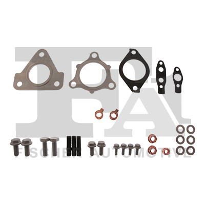 Комплект прокладок з різних матеріалів MITSUBISHI L200 / TRITON (KJ_, KK_, KL_) 2.4 DI-D 4WD (KJ0T) 2.4 FISCHER (KT740280) Fischer фото 2