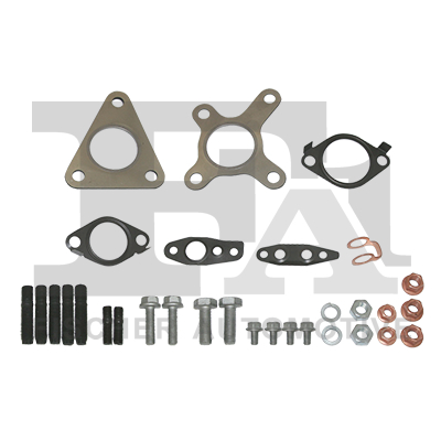 Комплект прокладок з різних матеріалів NISSAN X-TRAIL I (T30) 2.2 DCI 2.2 2003.12 - 2013.01 FISCHER (KT750011) Fischer фото 2