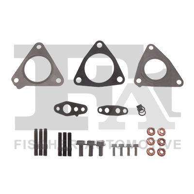 Комплект прокладок з різних матеріалів NISSAN TERRANO II (R20) 3.0 DI 4WD 3.0 2002.05 - 2007.09 FISCHER (KT750070) Fischer фото 2